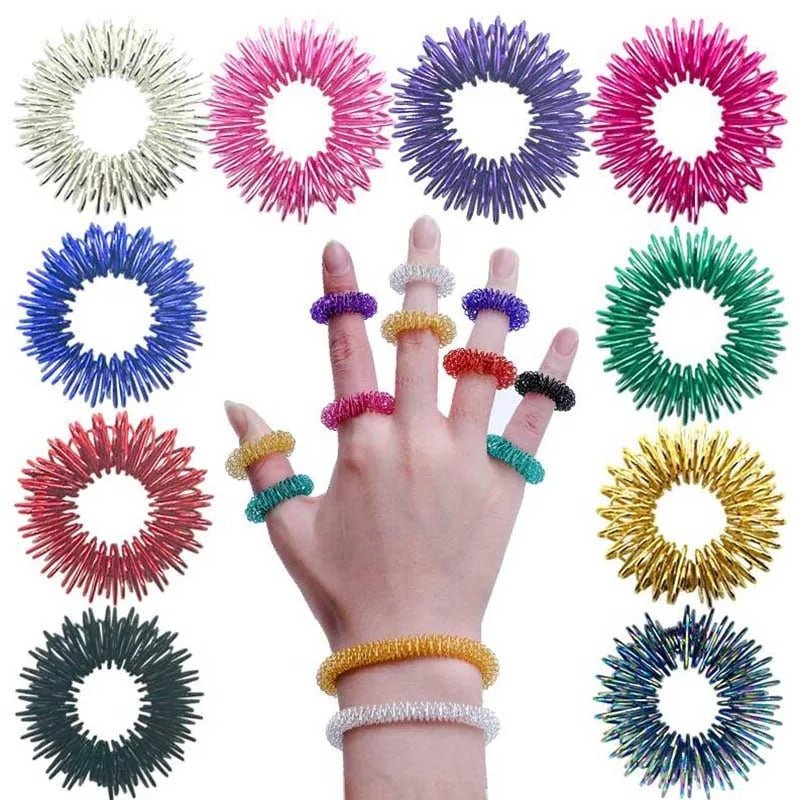Bague anti stress - lot de 10 - Jouercalme