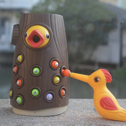FeedingBird™ - Jouets magnétique attrape - ver | Jeux enfants - Jouercalme
