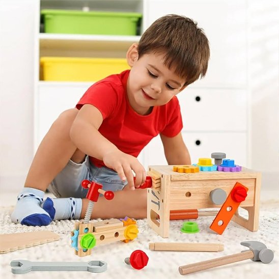 Jeu de construction | Établi Bricolage Enfant