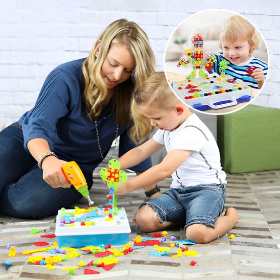 Jeux de construction | Perceuse Créative Junior