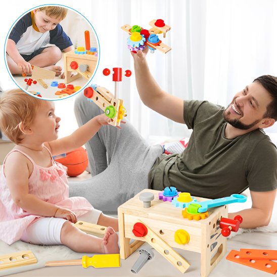 Jeu de construction | Établi Bricolage Enfant