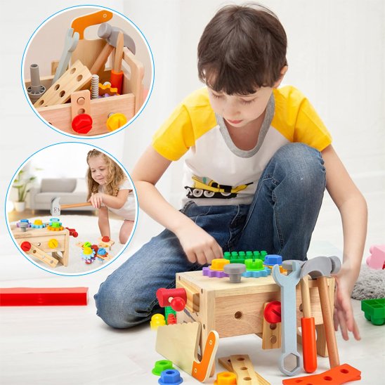 Jeu de construction | Établi Bricolage Enfant
