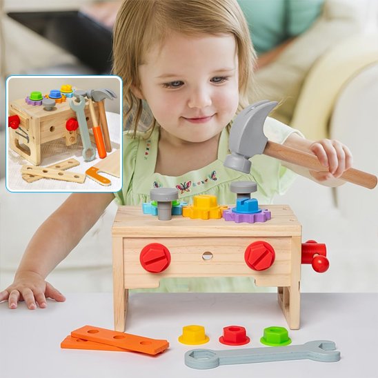 Jeu de construction | Établi Bricolage Enfant