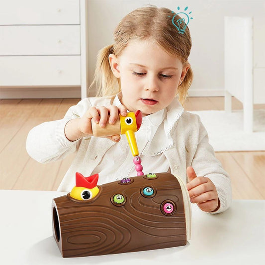 FeedingBird™ - Jouets magnétique attrape - ver | Jeux enfants - Jouercalme